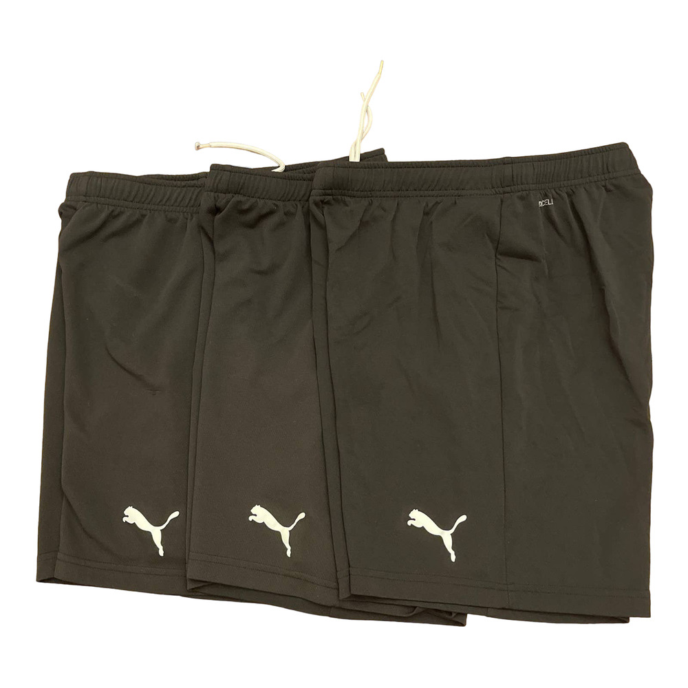 Puma Athletic Black Shorts Set of 3 Sz M slightly used